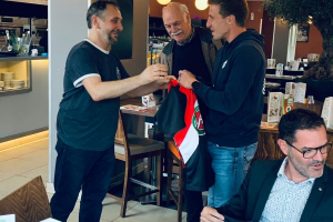 Inauguration de la nouvelle tunique de notre section de rugby à 5